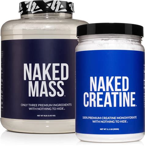 naked mass unflavored|Amazon.com: Naked Mass